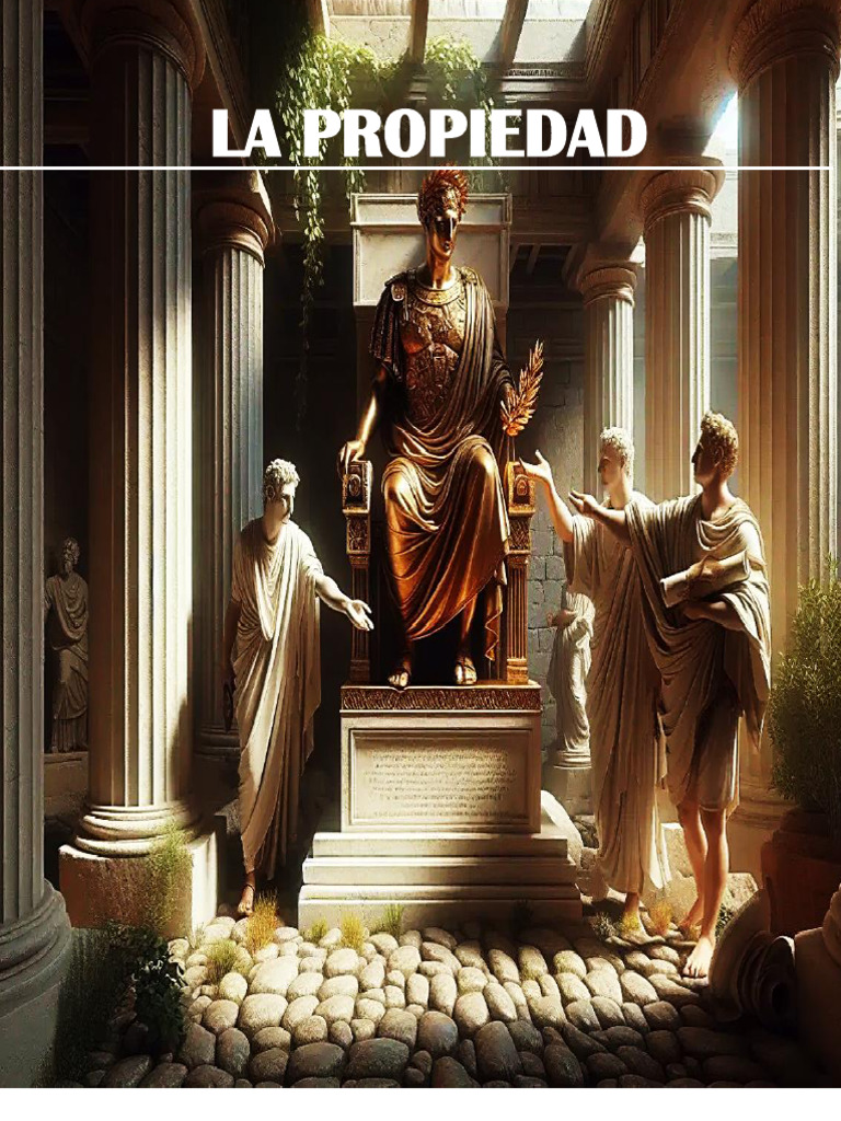 La Propiedad en el Derecho Romano | PDF | Propiedad | imperio Romano