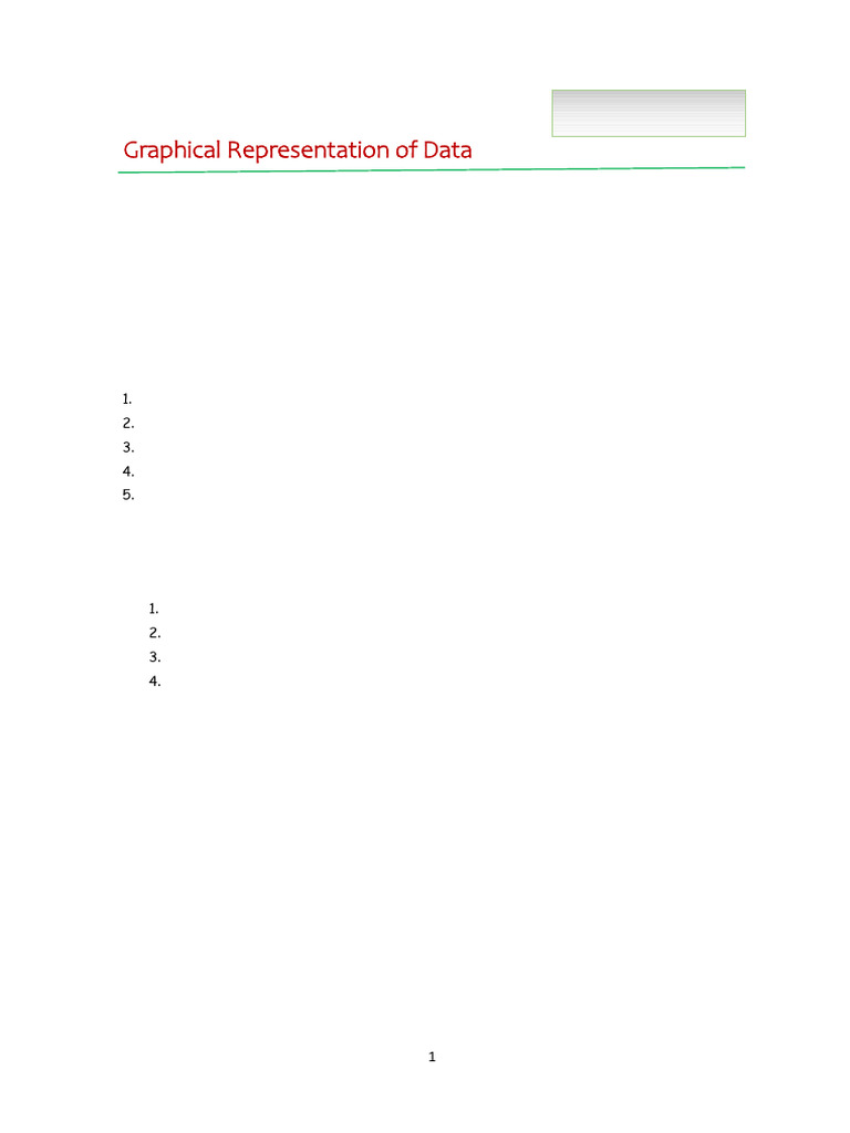 Grafhical Represention of Data | PDF | Histogram | Skewness