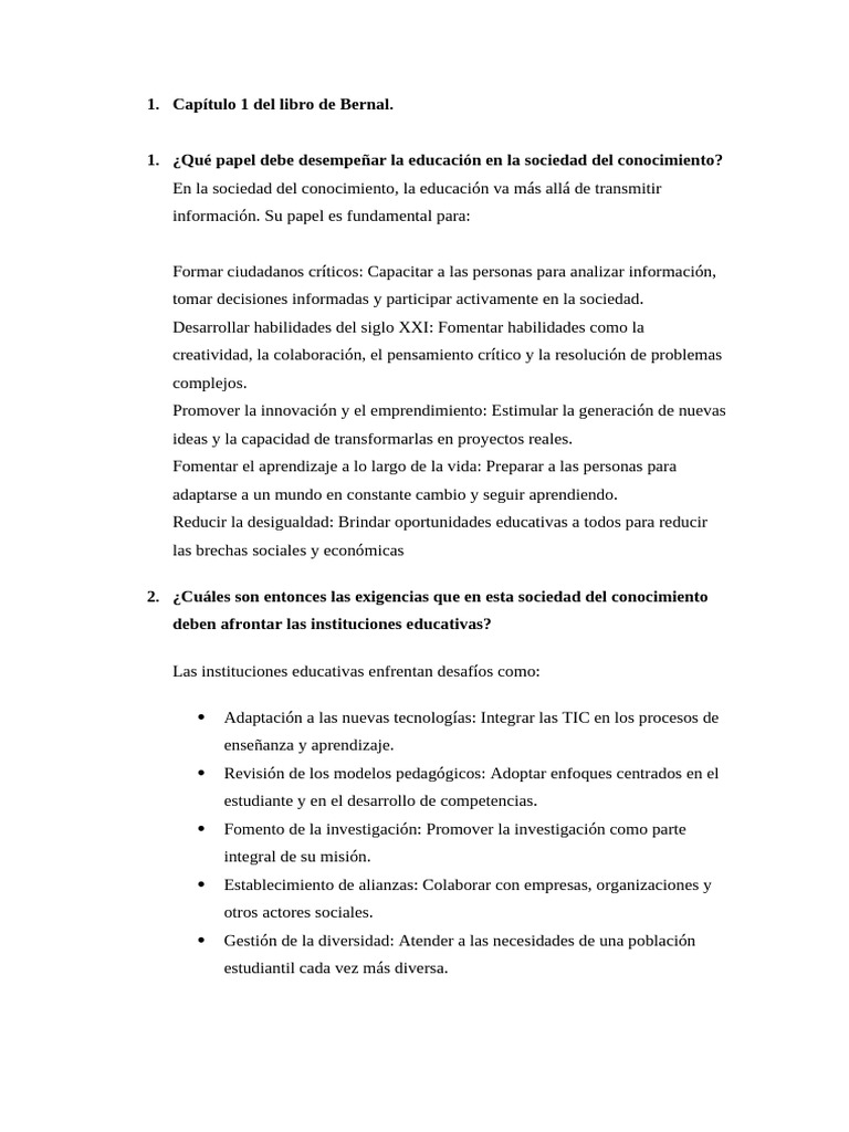 Capítulo 1 Del Libro de Bernal | PDF | Conocimiento | Epistemología