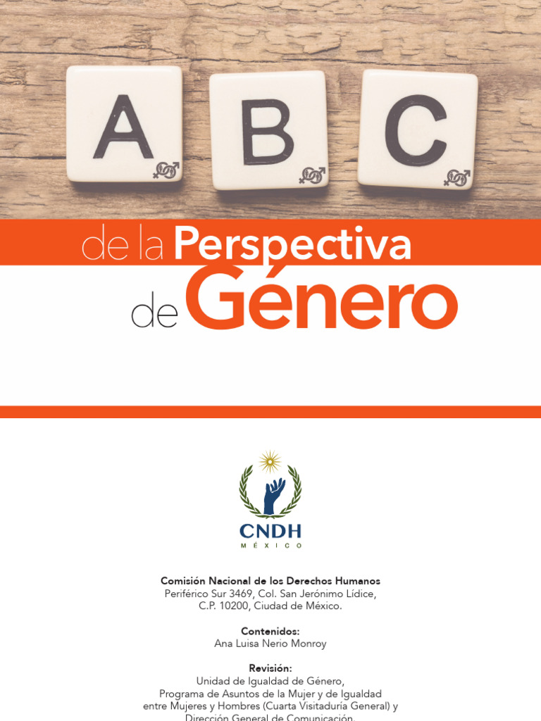 Guía Práctica sobre Perspectiva de Género | PDF | Ciencias sociales ...