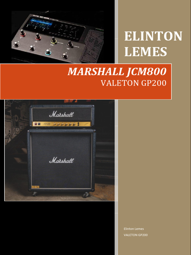 Ajustes e Presets para Valeton GP200 | PDF | Guitarras | Equalização ...