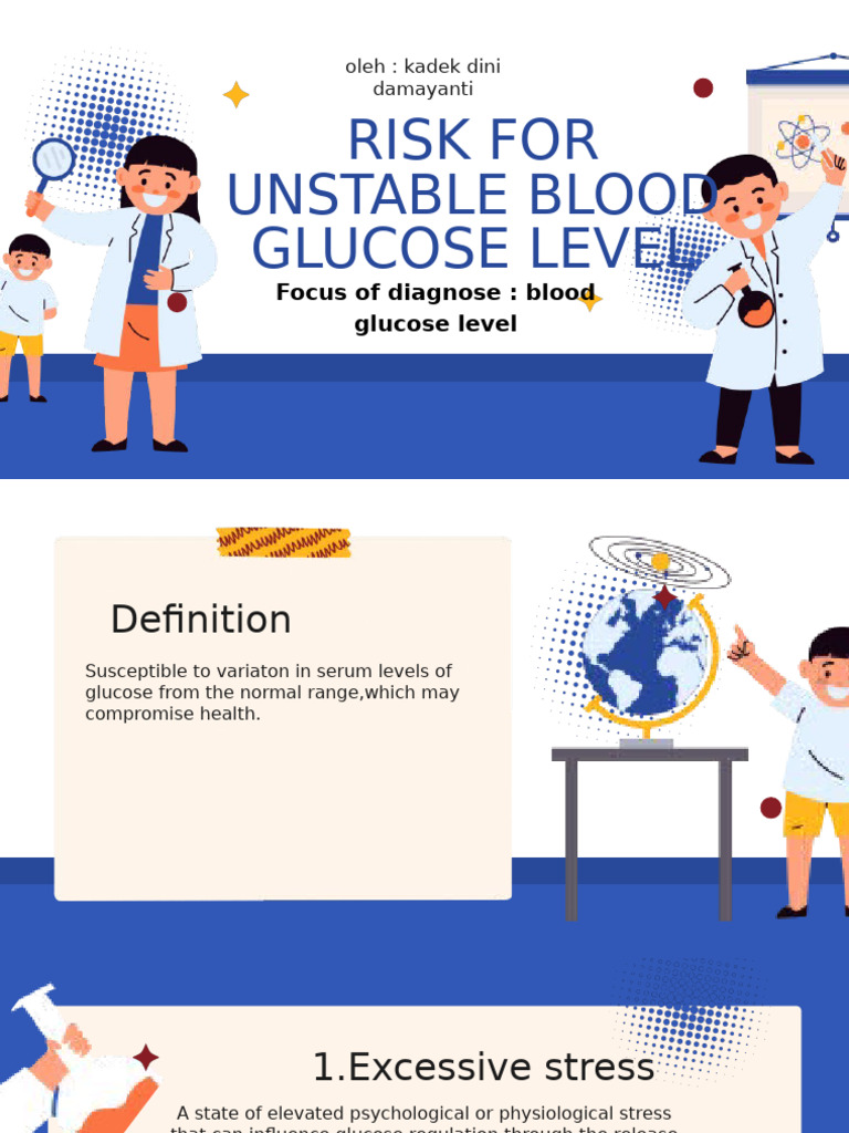 Risk for unstable blood glucose level (1) | PDF | Diabetes | Dieting