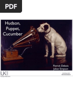 Ukuug 2010 Hudson Hit Puppet With A Cucumber Final 100326040214 Phpapp01