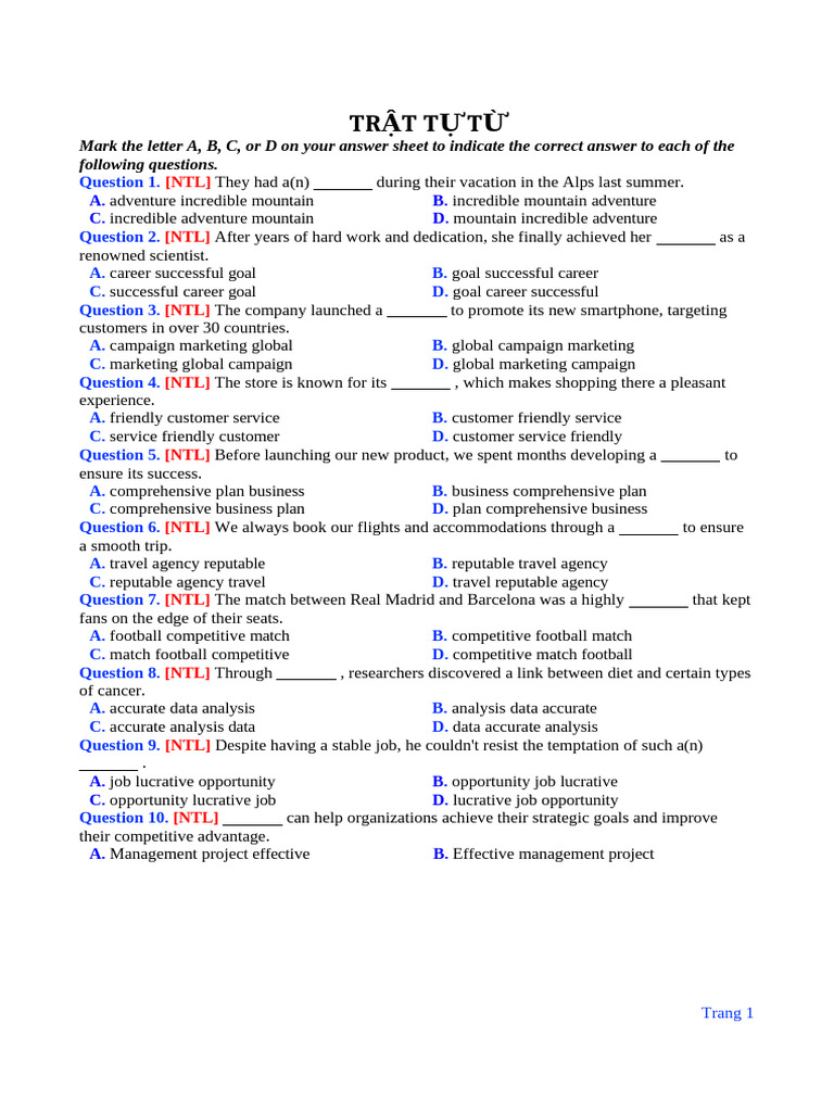 Effective Language Skills Assessment | PDF