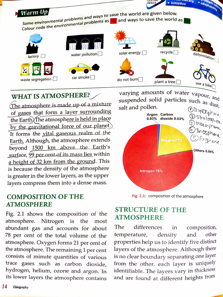 Understanding Earth's Atmosphere Layers | PDF | Atmosphere Of Earth ...
