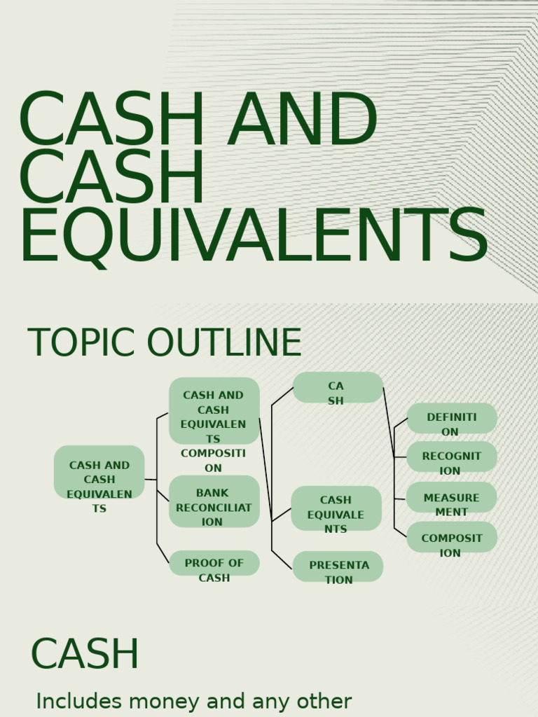 Understanding Cash and Cash Equivalents | PDF | Cheque | Banks