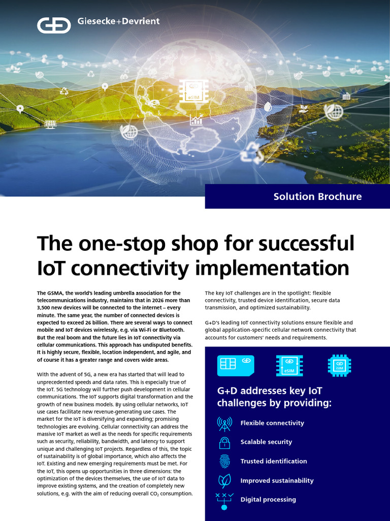 Cellular IoT Solutions for Digital Transformation | PDF | Internet Of ...