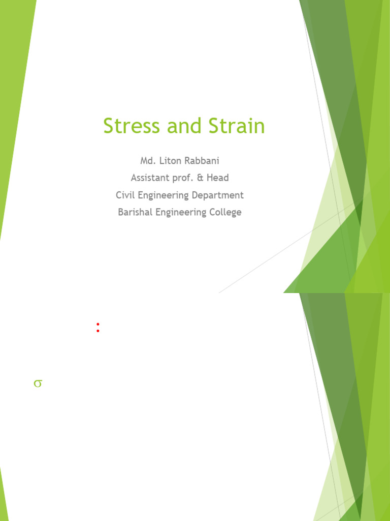 Understanding Stress and Strain in Materials | PDF | Deformation ...