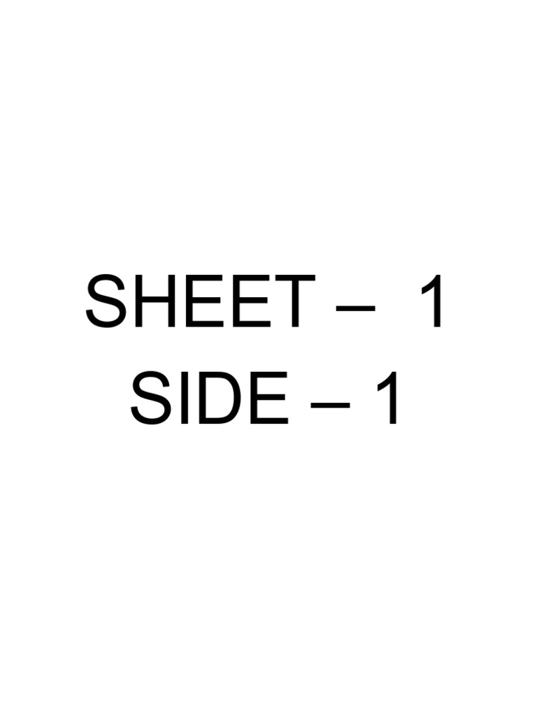 Hand Written Material | PDF