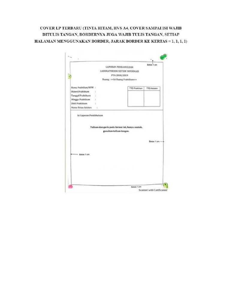 Format LP & LA | PDF