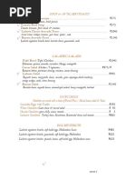 Xander's Café Special Menu Highlights | PDF | Hamburgers | Pesto
