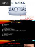 Burstone's Intrusion Arch Mechanics | PDF | Orthodontics | Dentistry ...