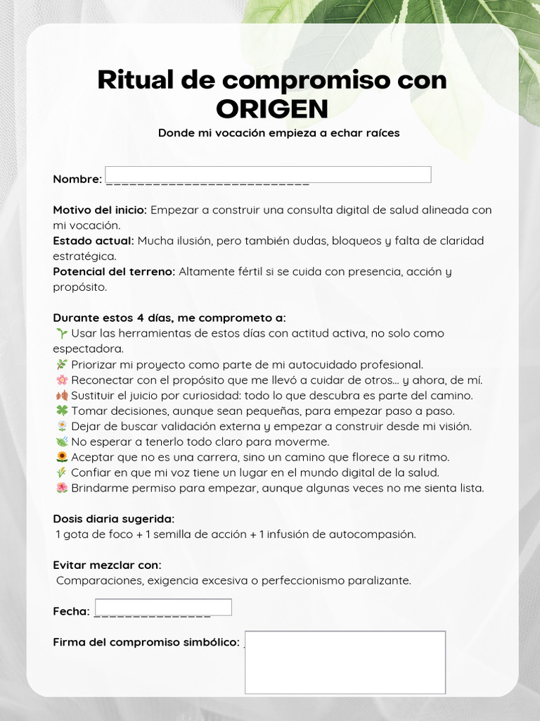 Ritual PDF Editable | PDF