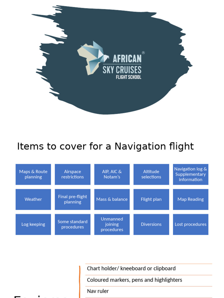 Navigation Flight Planning Guide | PDF | Aviation | Aviation Safety