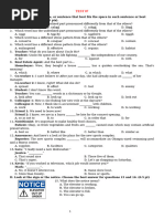 Practice Test 21-2: Answer Key | PDF