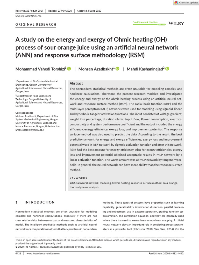 Energy and Exergy of Ohmic Heating | PDF | Exergy | Applied Mathematics