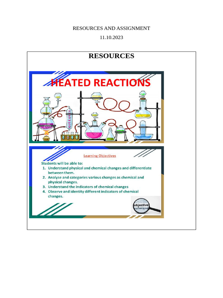 11.10.2023 Resources+ Assignment | PDF