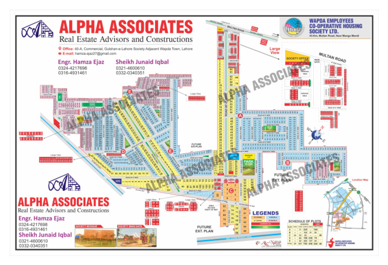 Wapda Town - Alpha Associates-1 | PDF