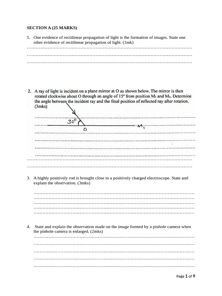PP2 Physics Topics Overview | PDF | Light | Applied And ...