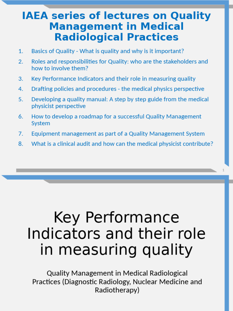 Key Performance Indicators in Healthcare | PDF | Medical Physics ...