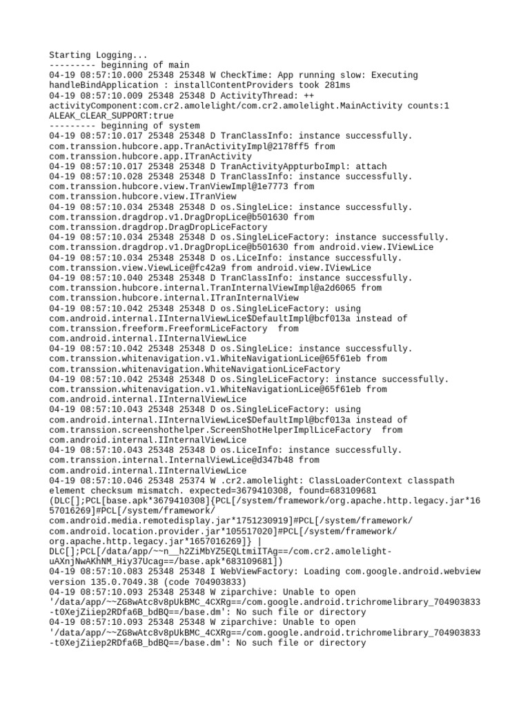Log A | PDF | Operating System Families | Software