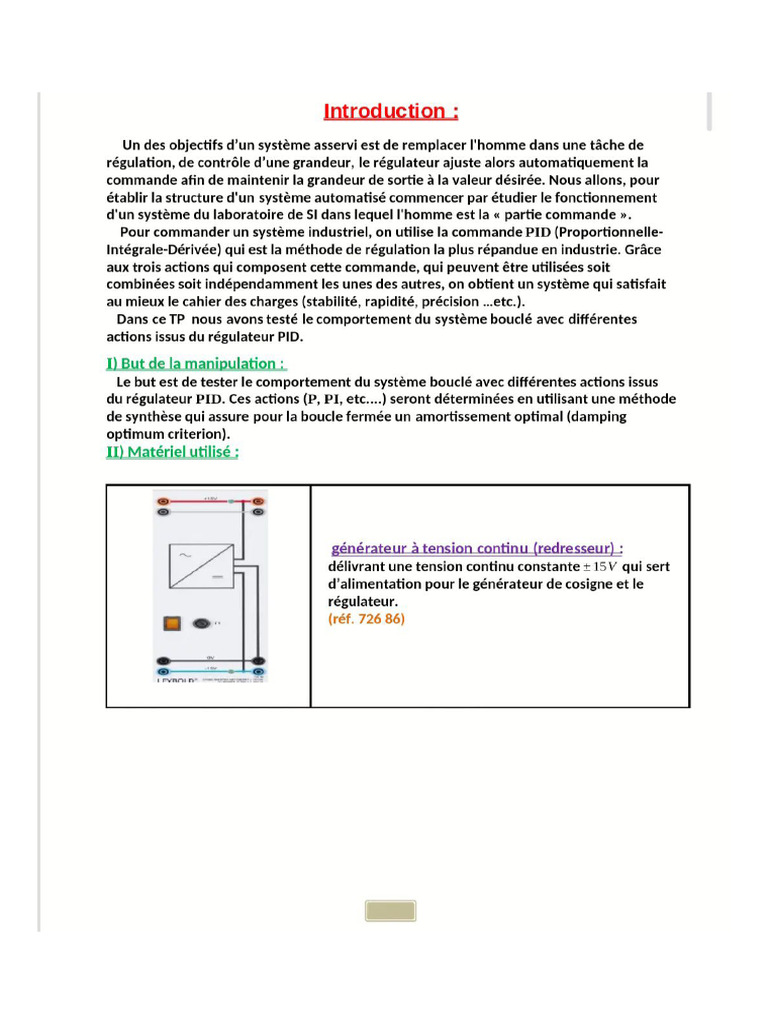 TP Regulation | PDF