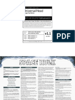 Space Hulk 3rd Edition (Quick Reference)