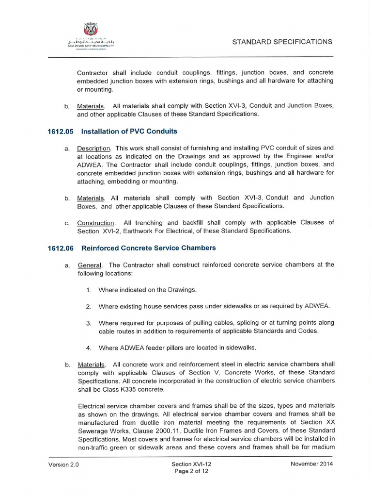 ADM Specifications 2014 | PDF