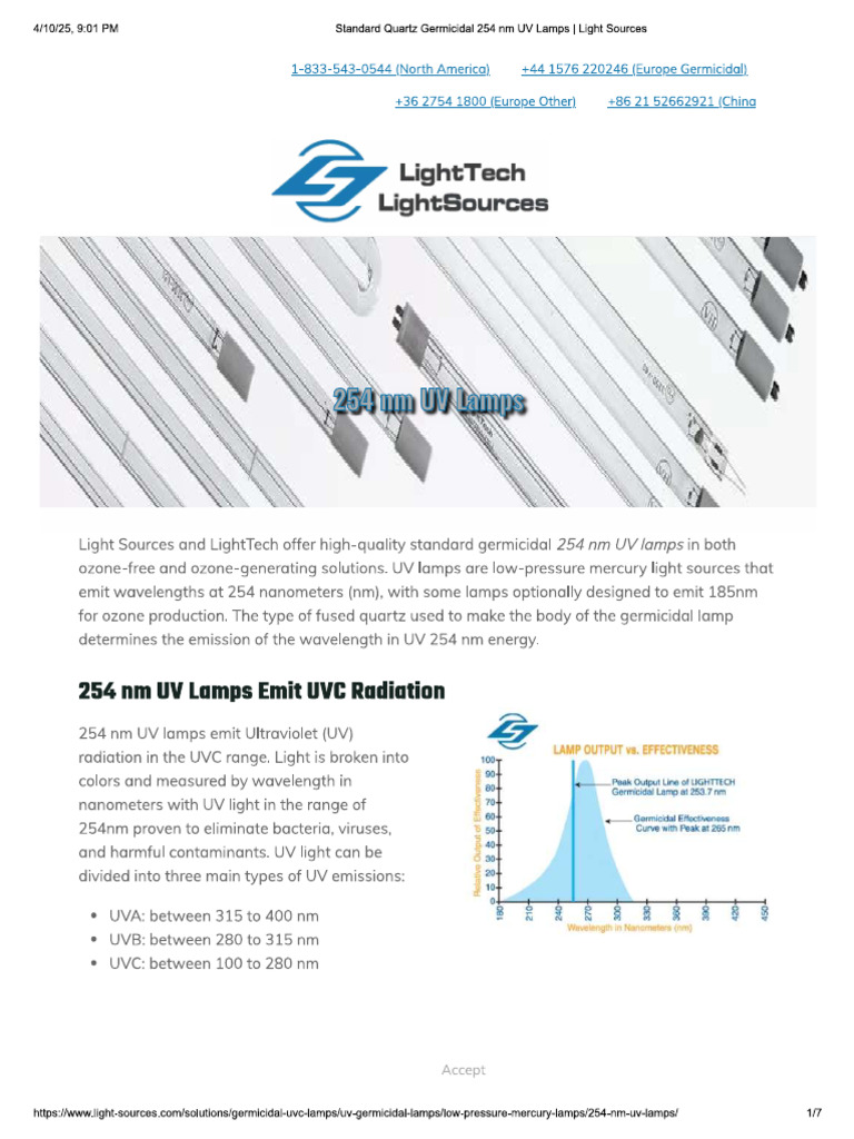 Solar UV Light | PDF