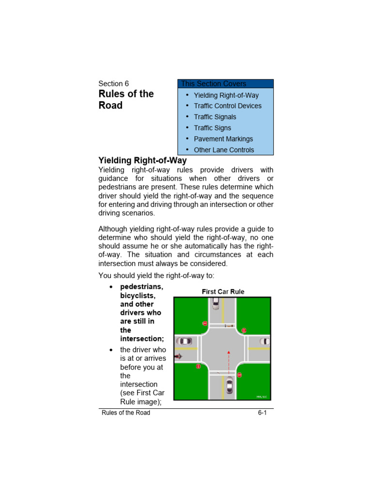 SC Driver Manual (2) - 59-92 | PDF | Traffic | Intersection (Road)