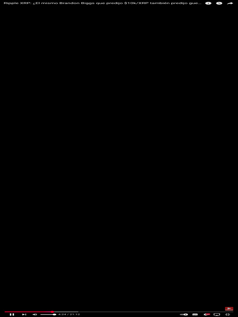 Ripple XRP ¿El Mismo Brandon Biggs Que Predijo $10kXRP También Predijo  Guerras Arancelarias Ent... - YouTube 2 | PDF
