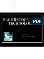 Face Recognition Technology: T.Divya ROLL NO.:08RG1A0481 E.C.E