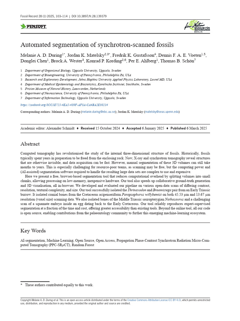 Foss-Rec Article 139379 en 1 | PDF | Image Segmentation