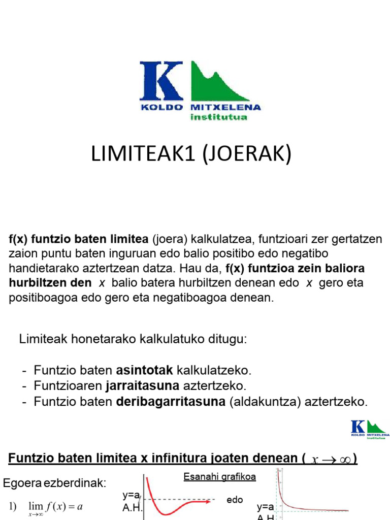 06 - Limiteak - 1 | PDF