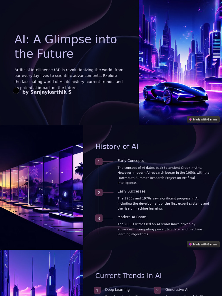 Future of AI Trends and Impacts PDF Artificial Intelligence