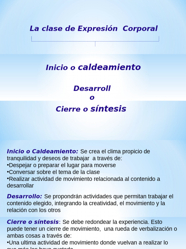 La Clase de Exp. Corp. | PDF | Cognición | Sicología