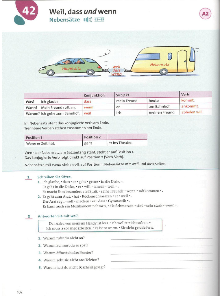Grammatik Aktiv A1 B1 Pages 49 | PDF
