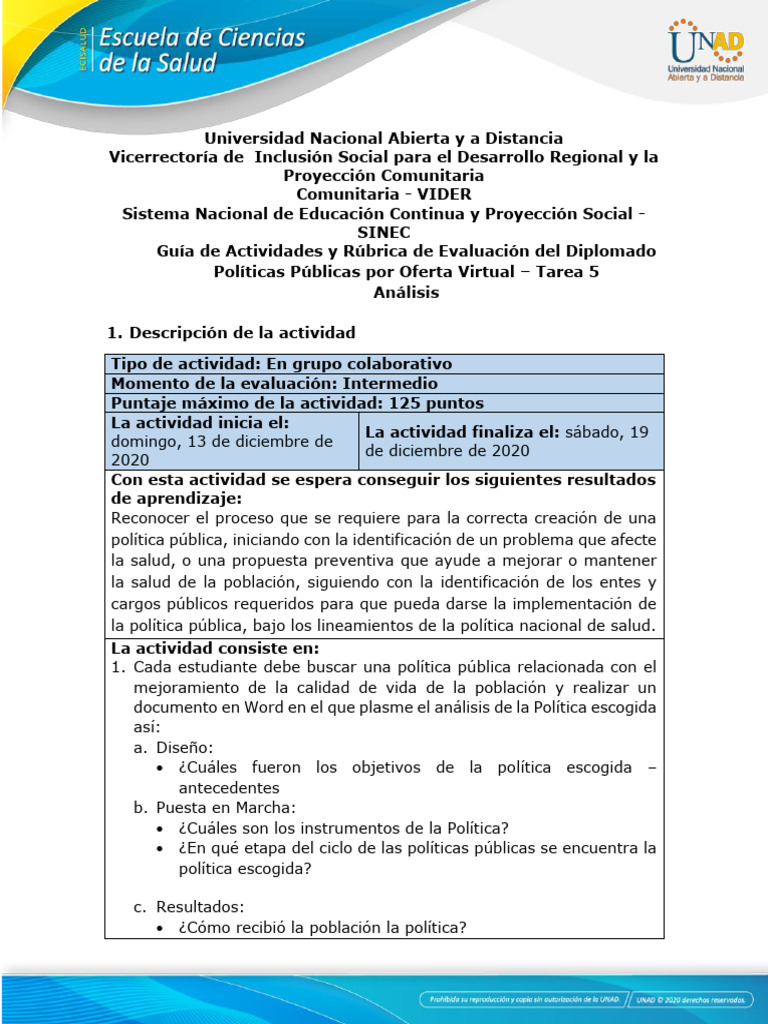 Guía de Activ - Tarea 5 | PDF | Plagio | Deshonestidad academica