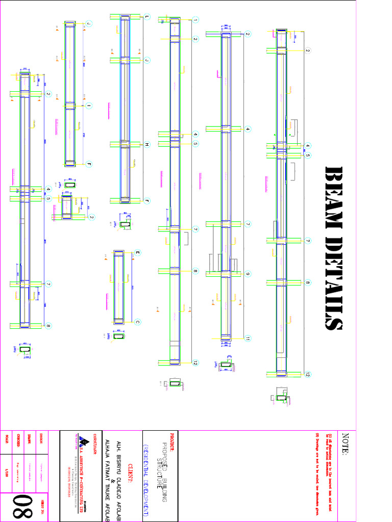 I Beam Detail Specifications | PDF