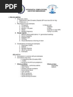 Intrapartal Complications Obstetric Emergencies