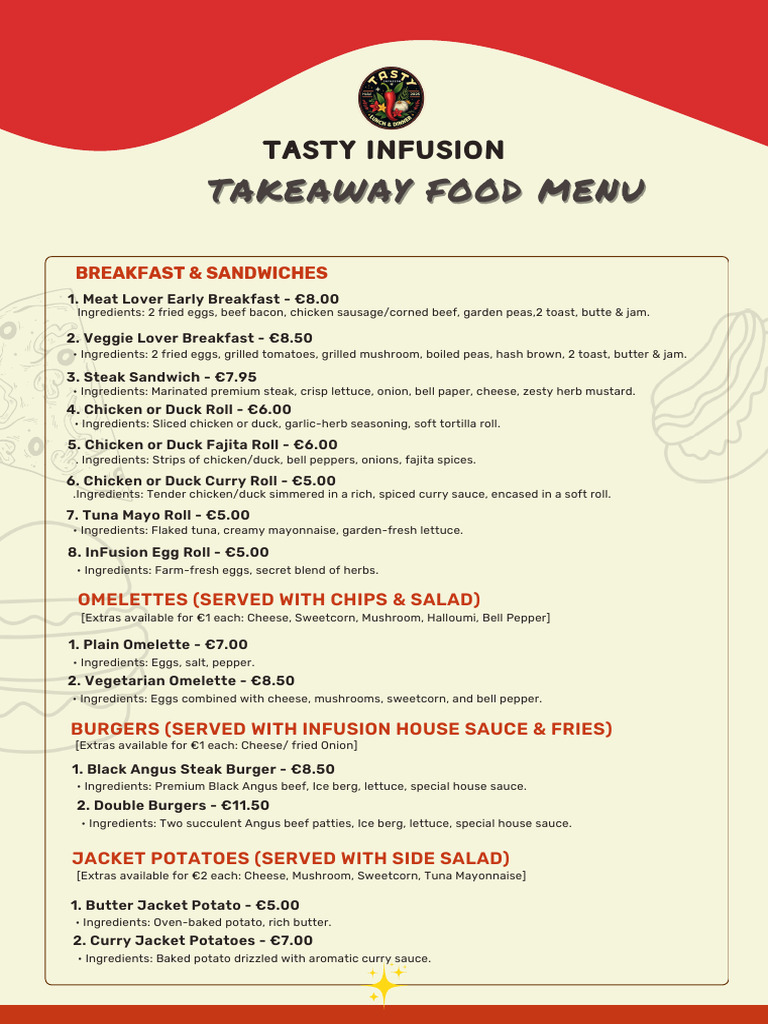Update FIle Tasty InFusion | PDF | Salad | Kebab