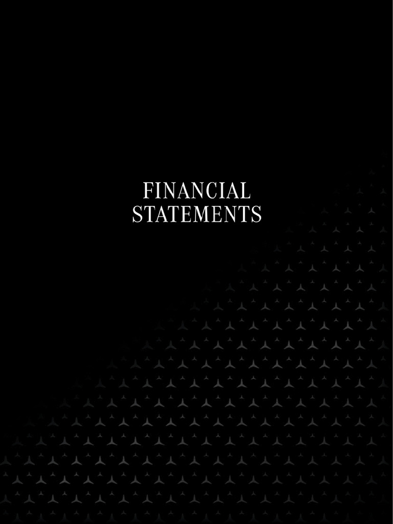 Financial Statement | PDF