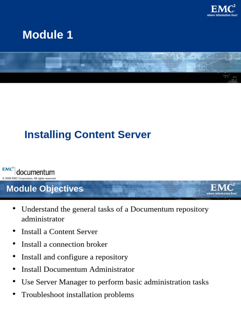 Content Server Installation Guide | PDF | I Pv6 | Software Repository