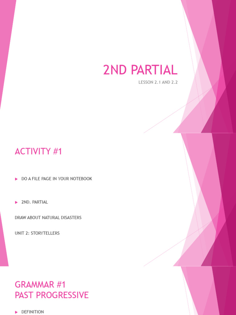 Past Progressive Grammar Guide | PDF