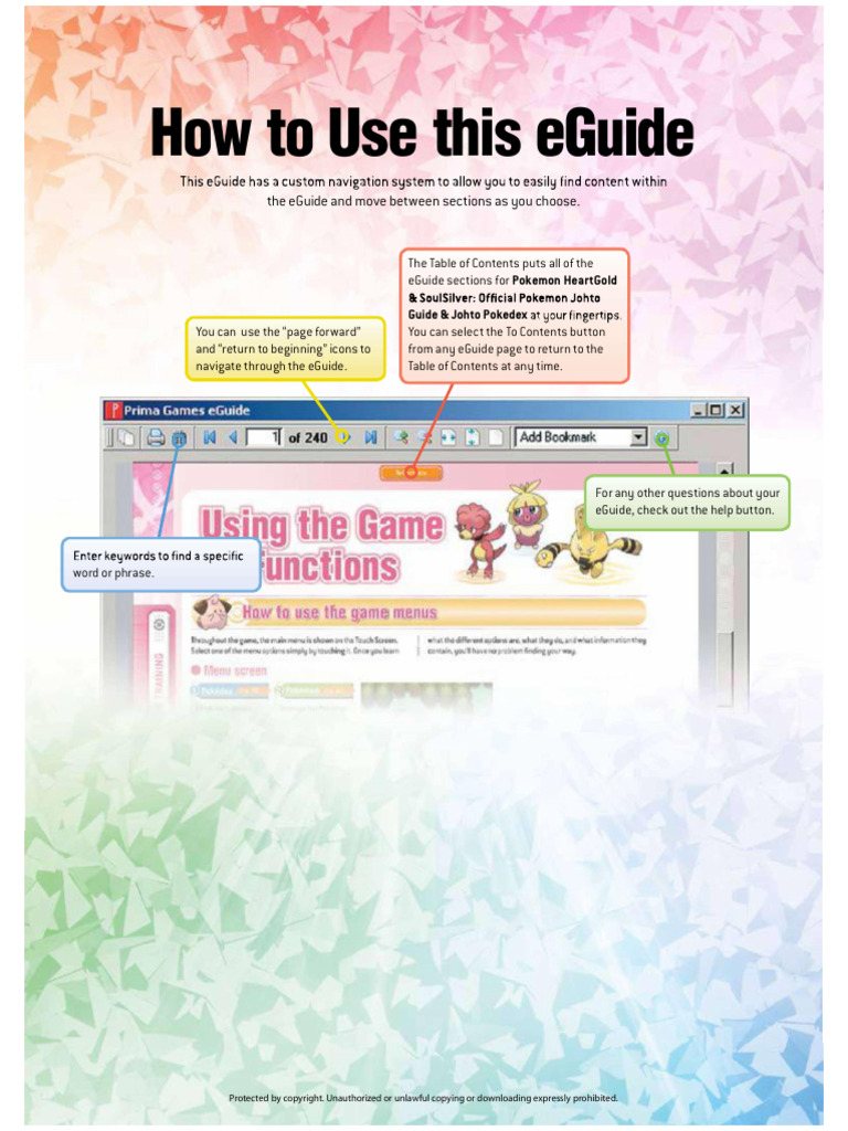 Pokemon HG SS Prima Guide - Johto | PDF