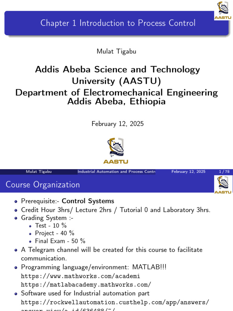 Introduction to Process Control Concepts | PDF | Chemical Reactor | Sensor