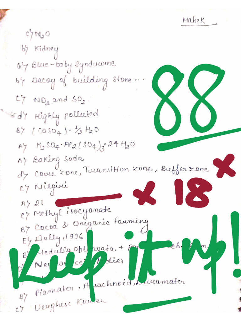 Surprise Test - 2 (29 April 2025) | PDF