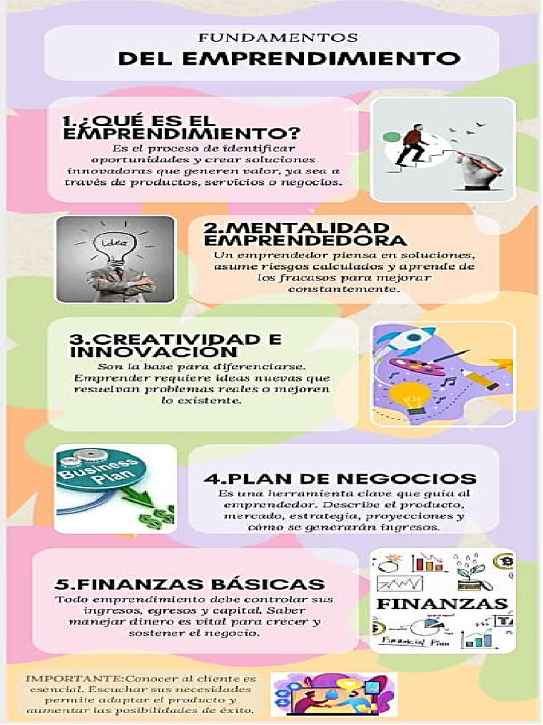 Infografia Emprendimiento | PDF