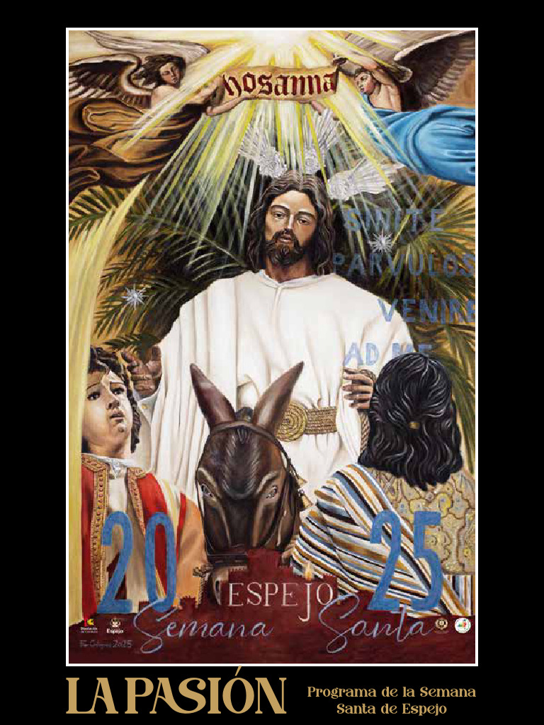 Programa Semana Santa Espejo 2025 | PDF | Días santos católicos ...