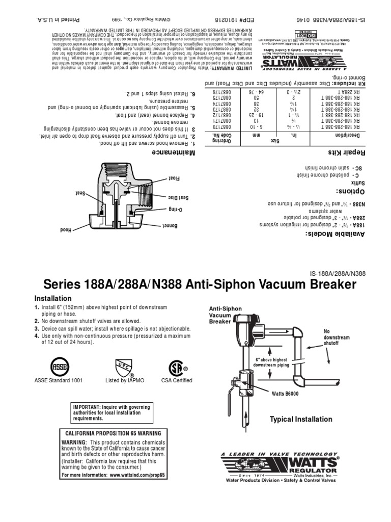 Is 188a 288a N388 | Download Free PDF | Water Supply Network | Valve